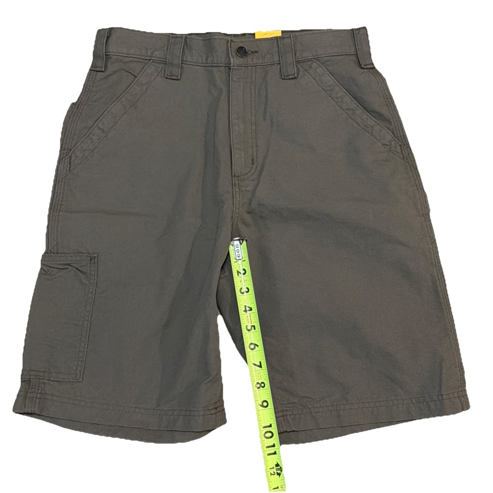 NWT Carhartt Canvas Cargo Work Shorts Men's 32x10 BS-0147-M Tan - Picture 3 of 11